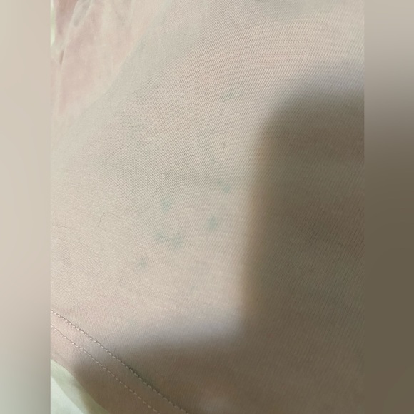 Light Pink Cropped Nike Tshirt - Picture 3 of 4